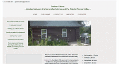 Desktop Screenshot of goshencabins.com